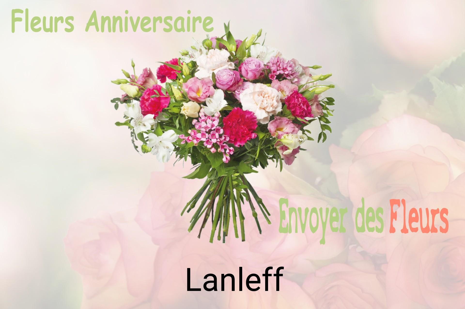 Bouquet de fleurs d’anniversaire livré à Lanleff